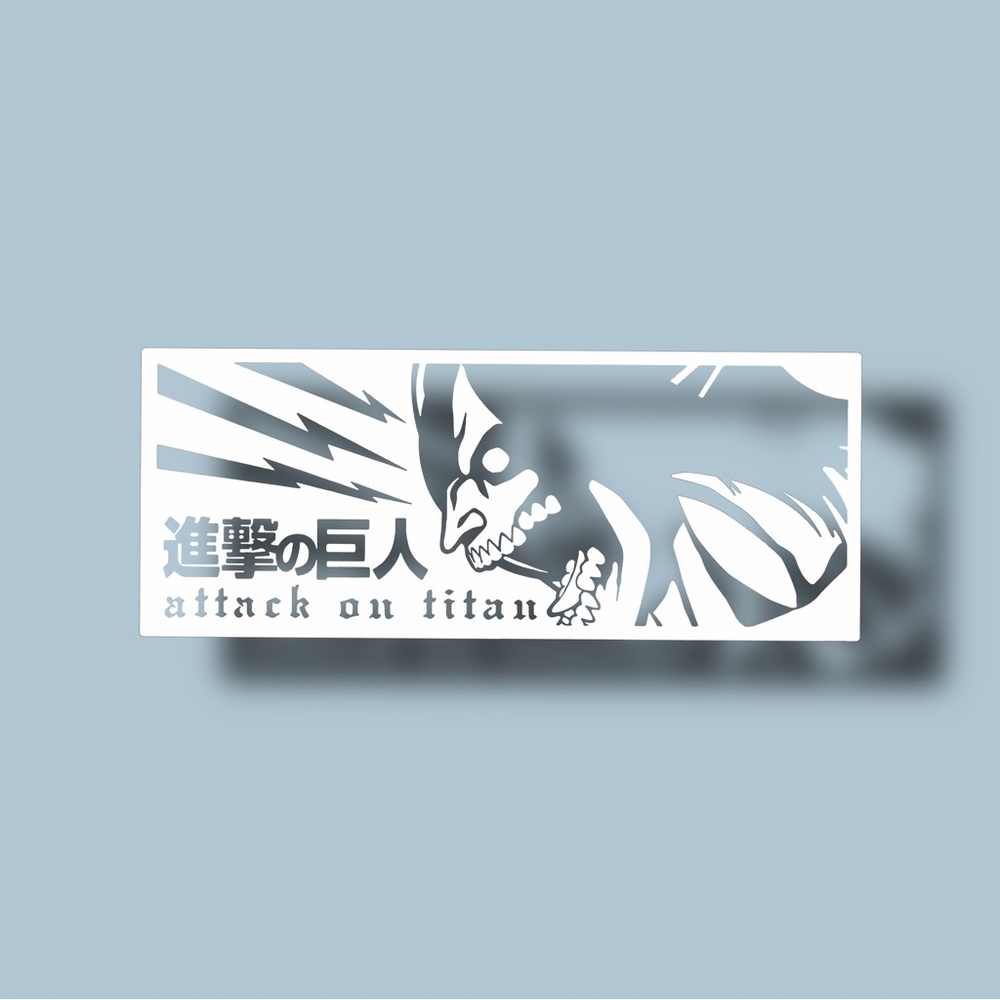 Attack on Titan Vinyl Decal Laptop Sticker Car Decal